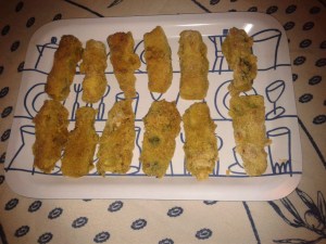 bastoncini di zucchine