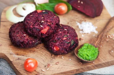 burger di barbabietola